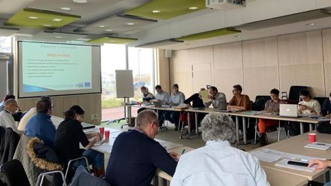 Le 13 février 2020, les membres de l’association Beauce-Val de Loire ont fait le point sur les trois axes de travail à propos de la certification HVE : promotion et communication, techniques et références, marchés et valeurs. © FERME DES ARCHES